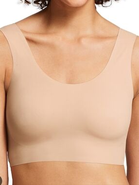 True & Co True Everybody Scoop Neck Bra Cream XL NWT